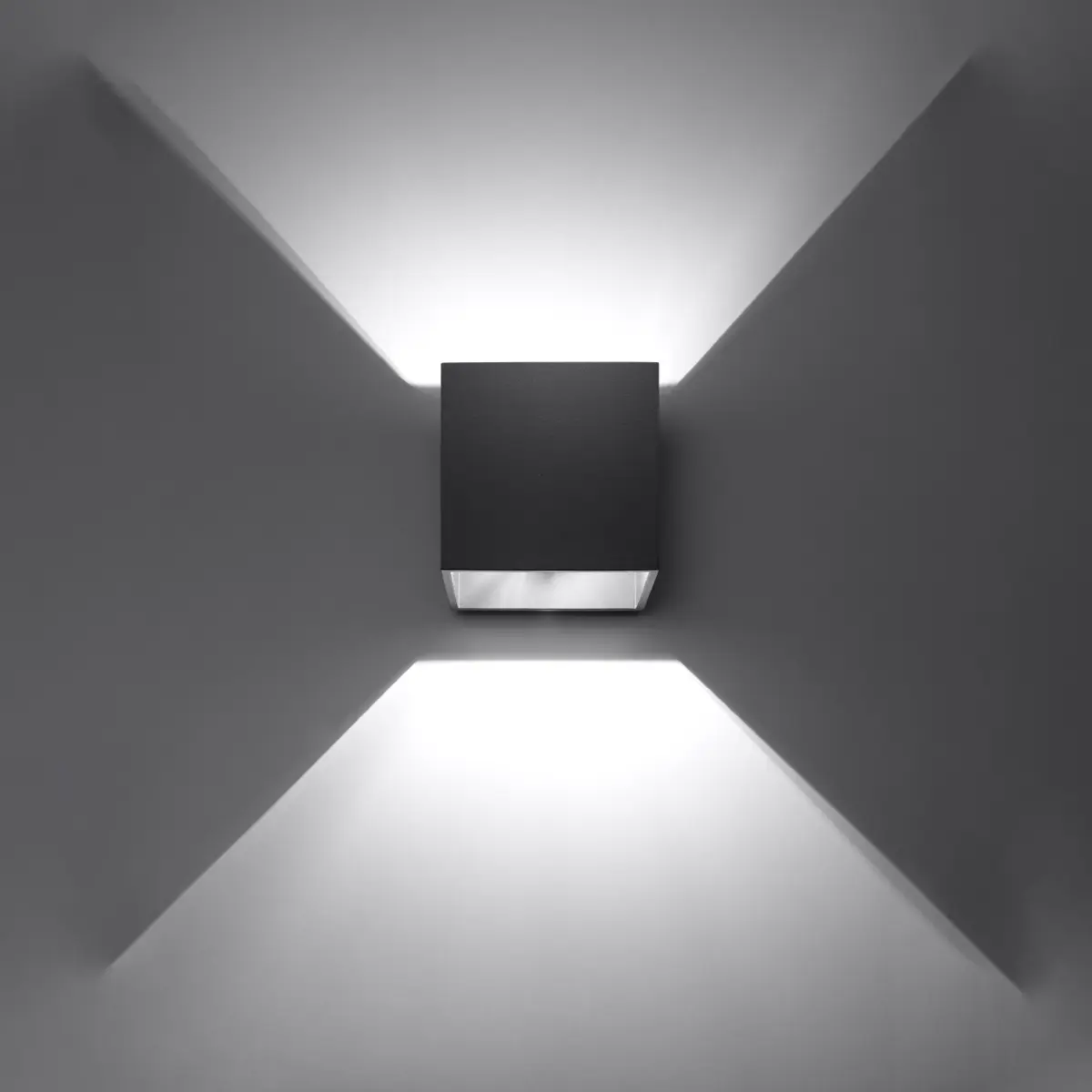 Kinkiet QUAD 1 czarny SL.0057 - Sollux Lighting - obrazek 4