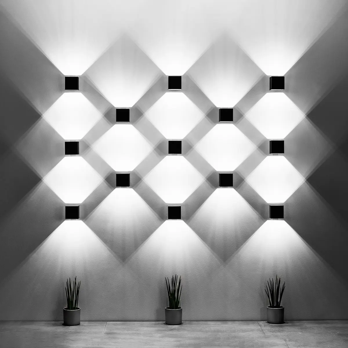 Kinkiet QUAD 1 czarny SL.0057 - Sollux Lighting - obrazek 5