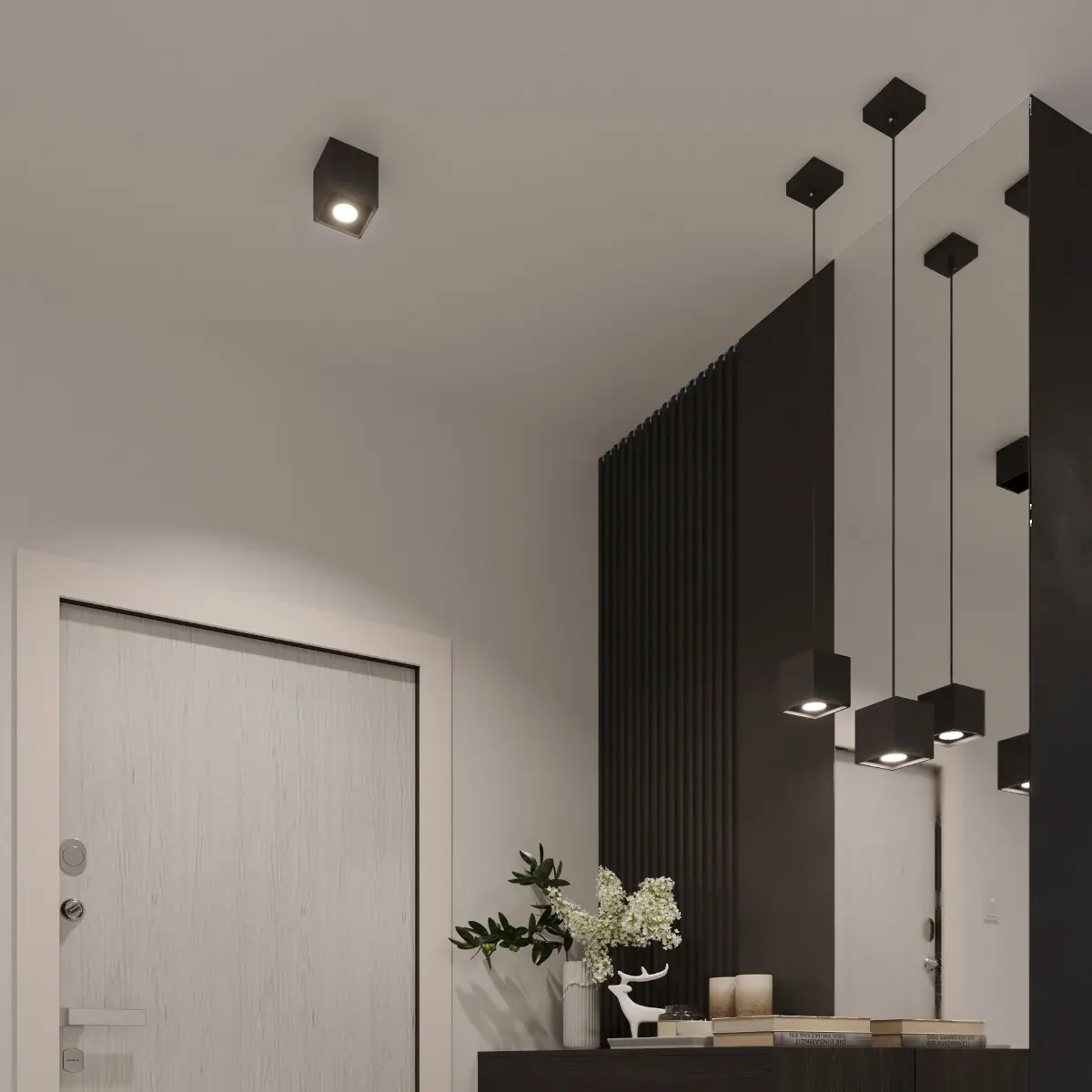 Kinkiet QUAD 1 czarny SL.0057 - Sollux Lighting - obrazek 9