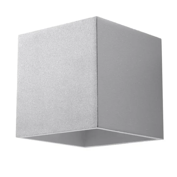 Kinkiet QUAD 1 szary SL.0058 - Sollux Lighting