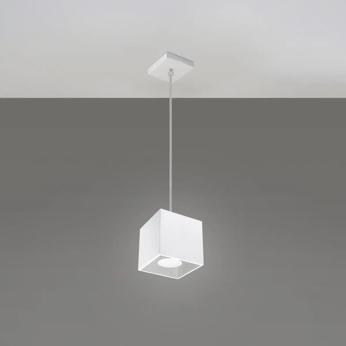 Lampa wisząca QUAD 1 biały SL.0062 - Sollux Lighting - obrazek 3