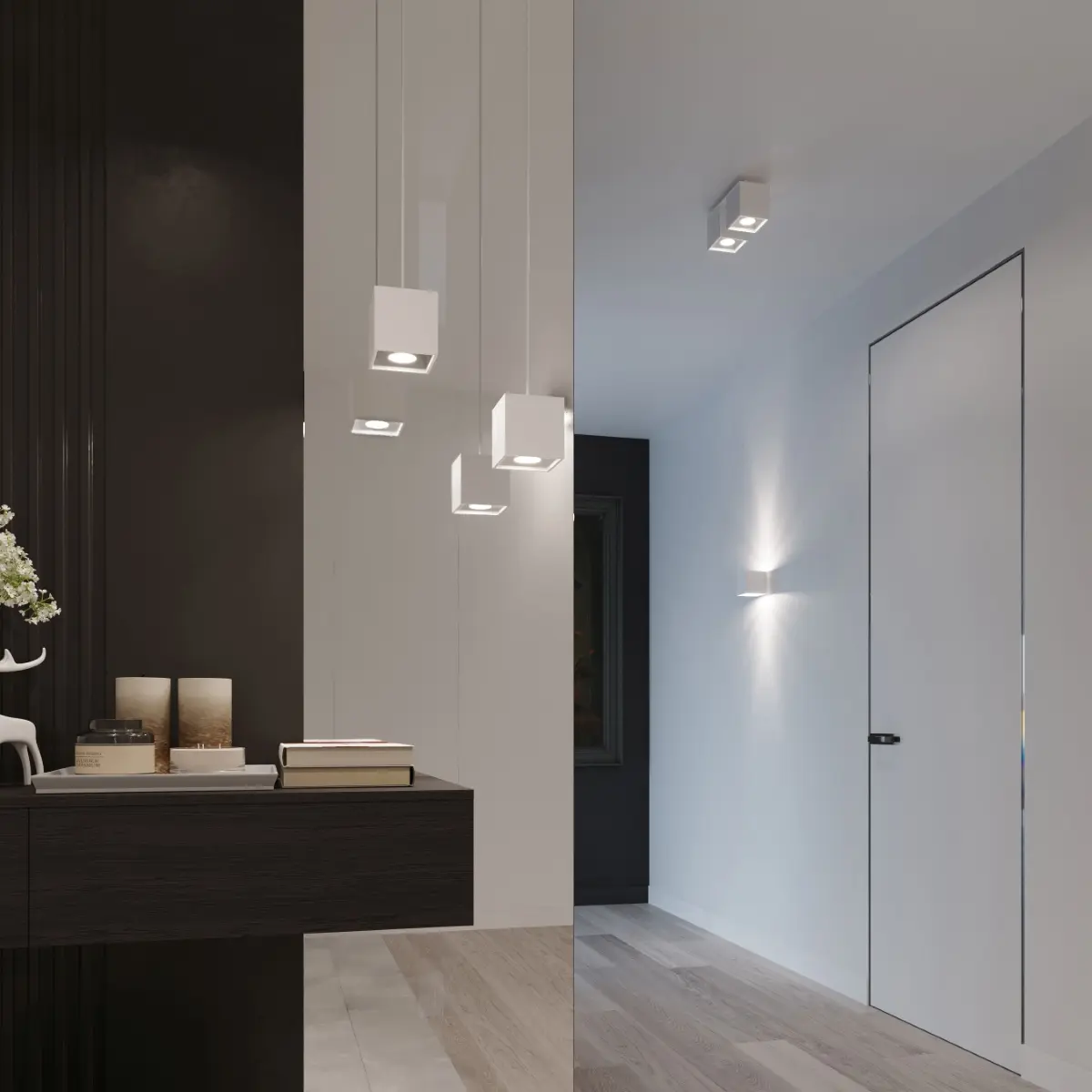 Lampa wisząca QUAD 1 biały SL.0062 - Sollux Lighting - obrazek 10