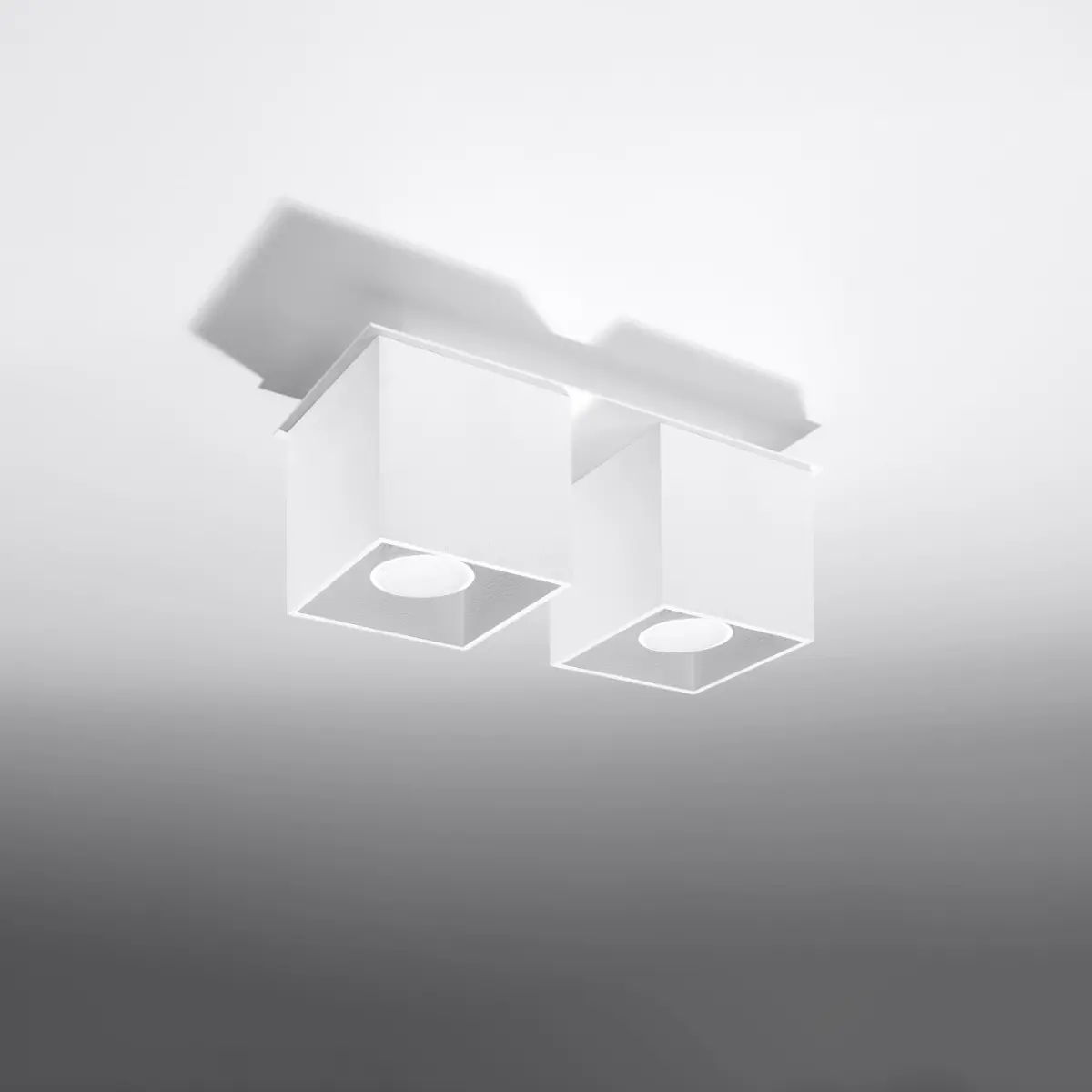 Plafon QUAD 2 biały SL.0065 - Sollux Lighting - obrazek 3
