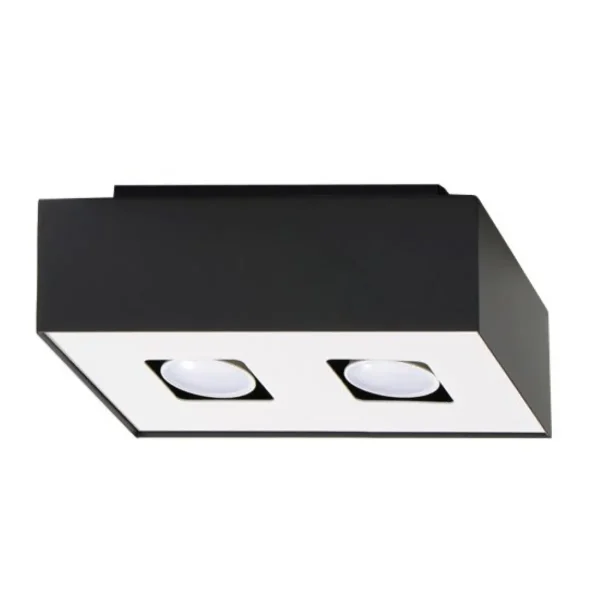 Plafon MONO 2 czarny SL.0071 - Sollux Lighting