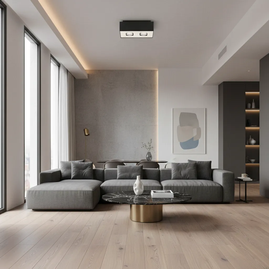 Plafon MONO 2 czarny SL.0071 - Sollux Lighting - obrazek 2