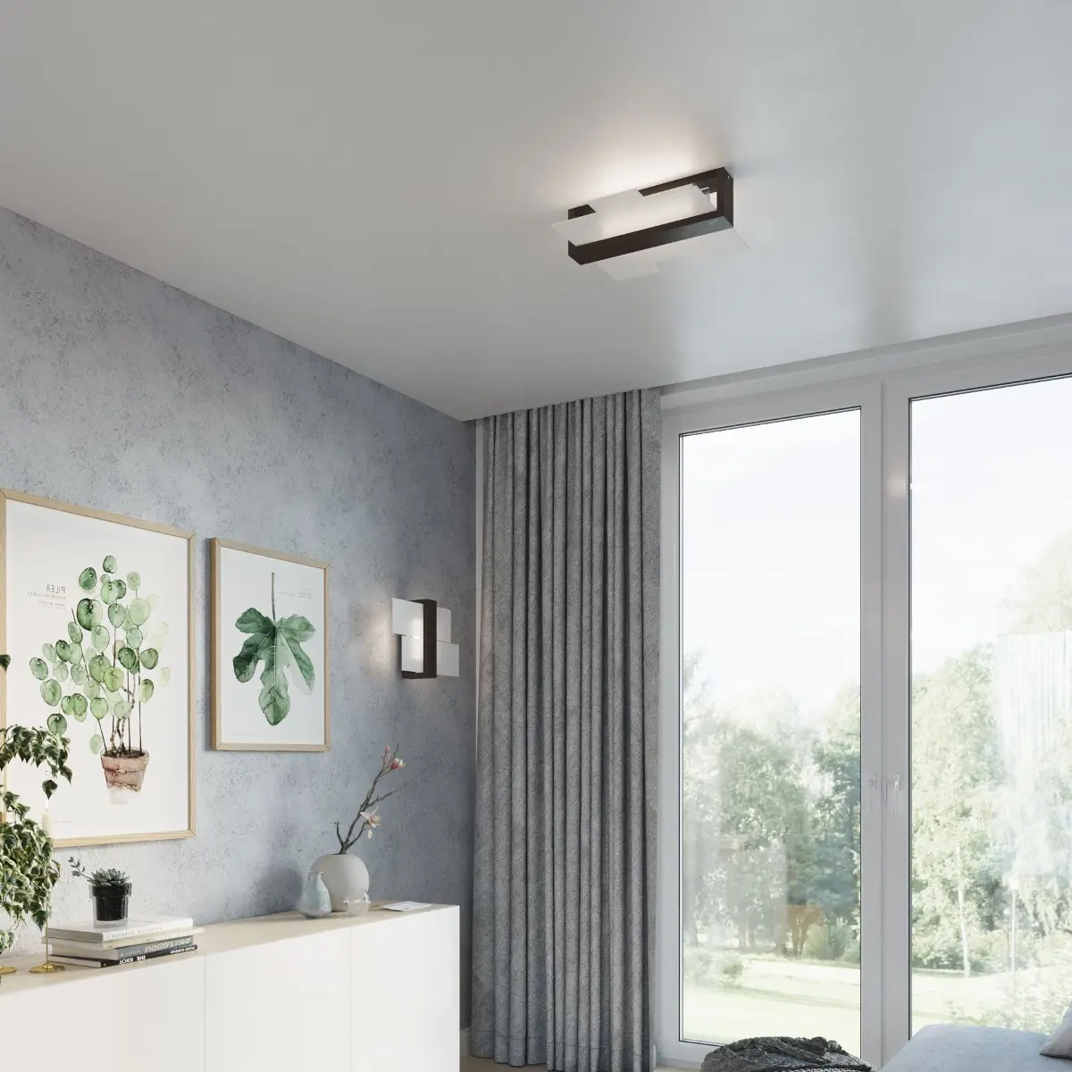 Plafon FENIKS 2 wenge SL.0074 - Sollux Lighting - obrazek 8