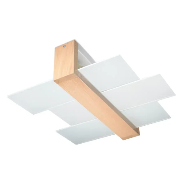 Plafon FENIKS 2 naturalne drewno SL.0076 - Sollux Lighting