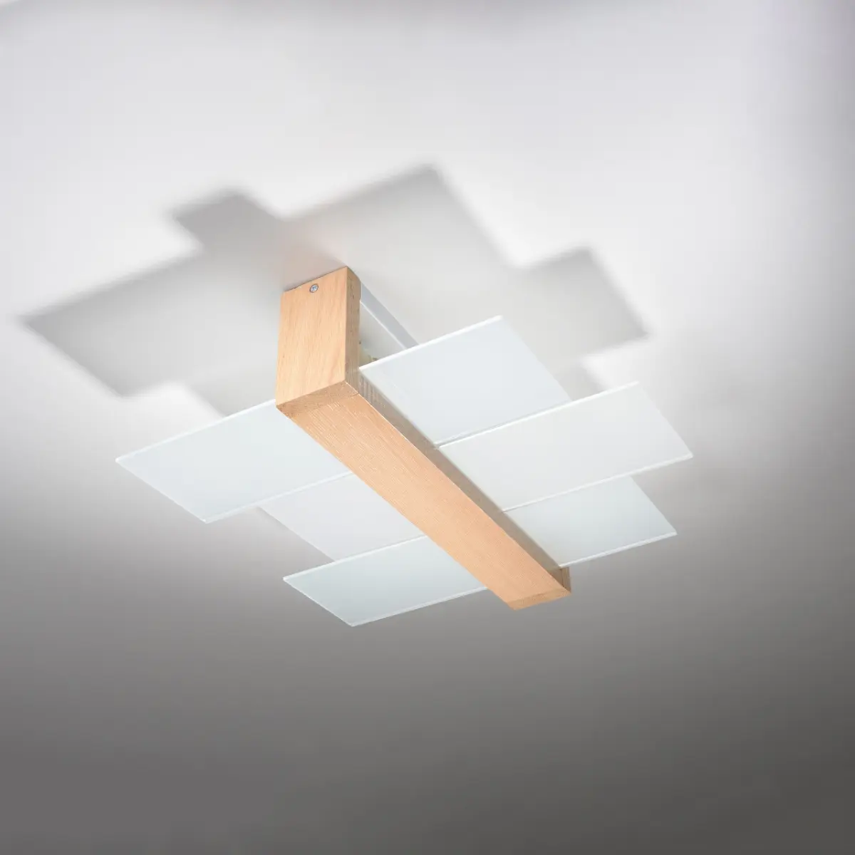 Plafon FENIKS 2 naturalne drewno SL.0076 - Sollux Lighting - obrazek 3