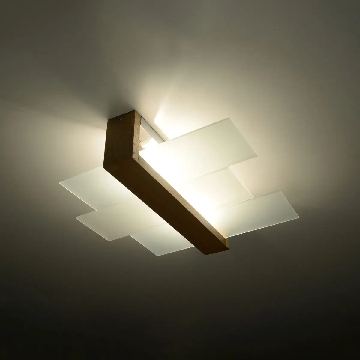 Plafon FENIKS 2 naturalne drewno SL.0076 - Sollux Lighting - obrazek 4