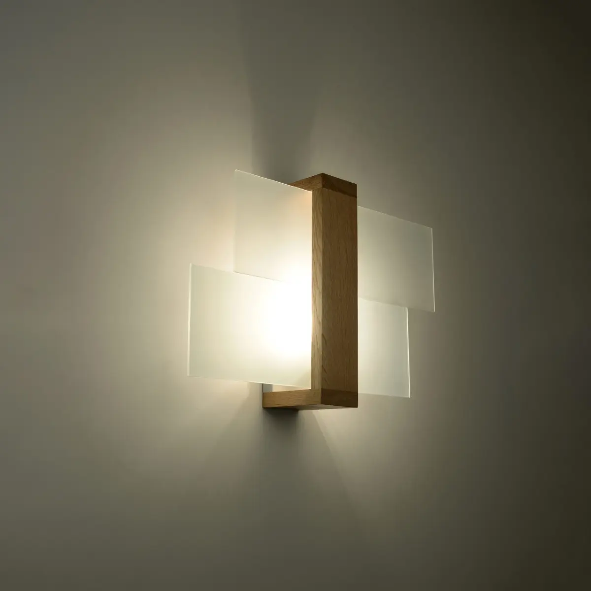 Kinkiet FENIKS 1 naturalne drewno SL.0077 - Sollux Lighting - obrazek 4