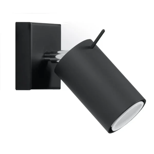 Kinkiet RING czarny SL.0091 - Sollux Lighting