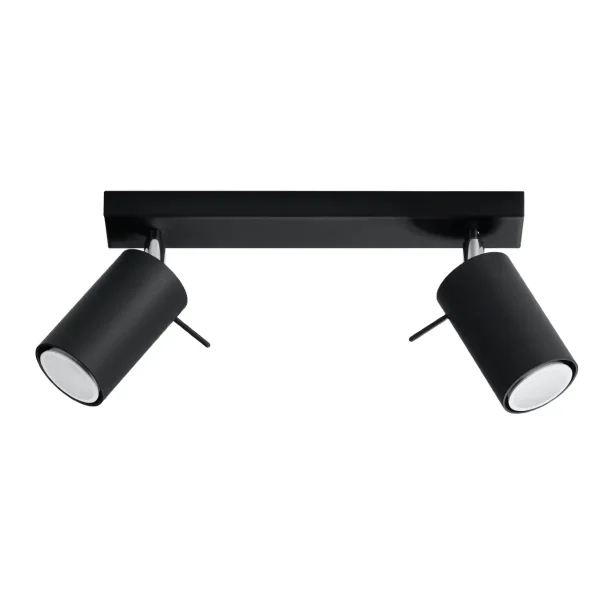 Plafon RING 2 czarny SL.0092 - Sollux Lighting