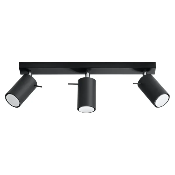 Plafon RING 3L czarny SL.0093 - Sollux Lighting