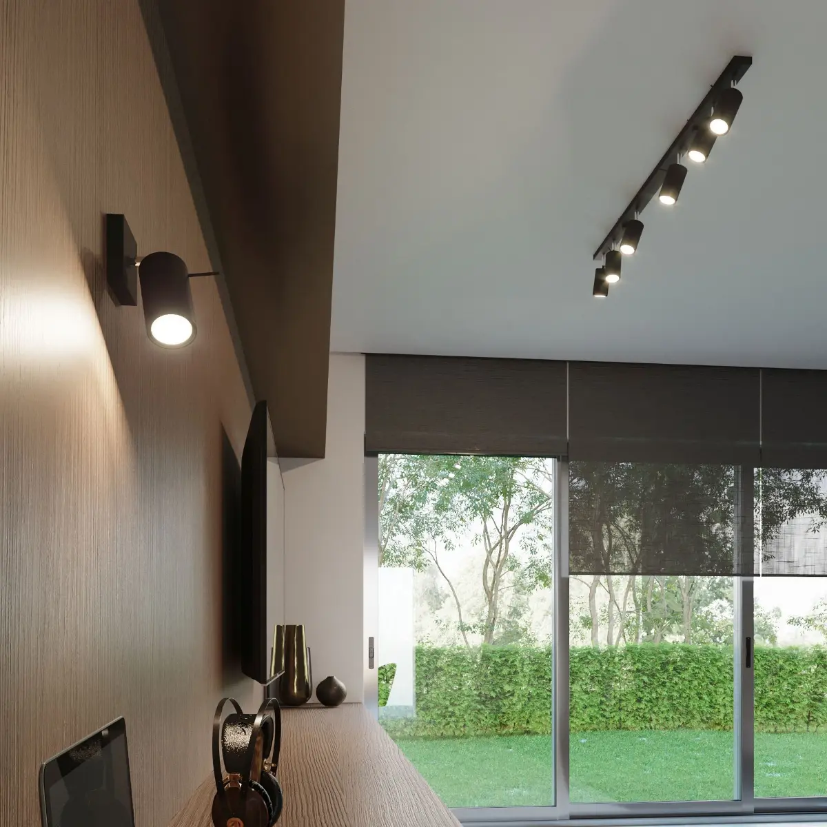 Plafon RING 3L czarny SL.0093 - Sollux Lighting - obrazek 7