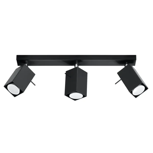 Plafon MERIDA 3 czarny SL.0101 - Sollux Lighting