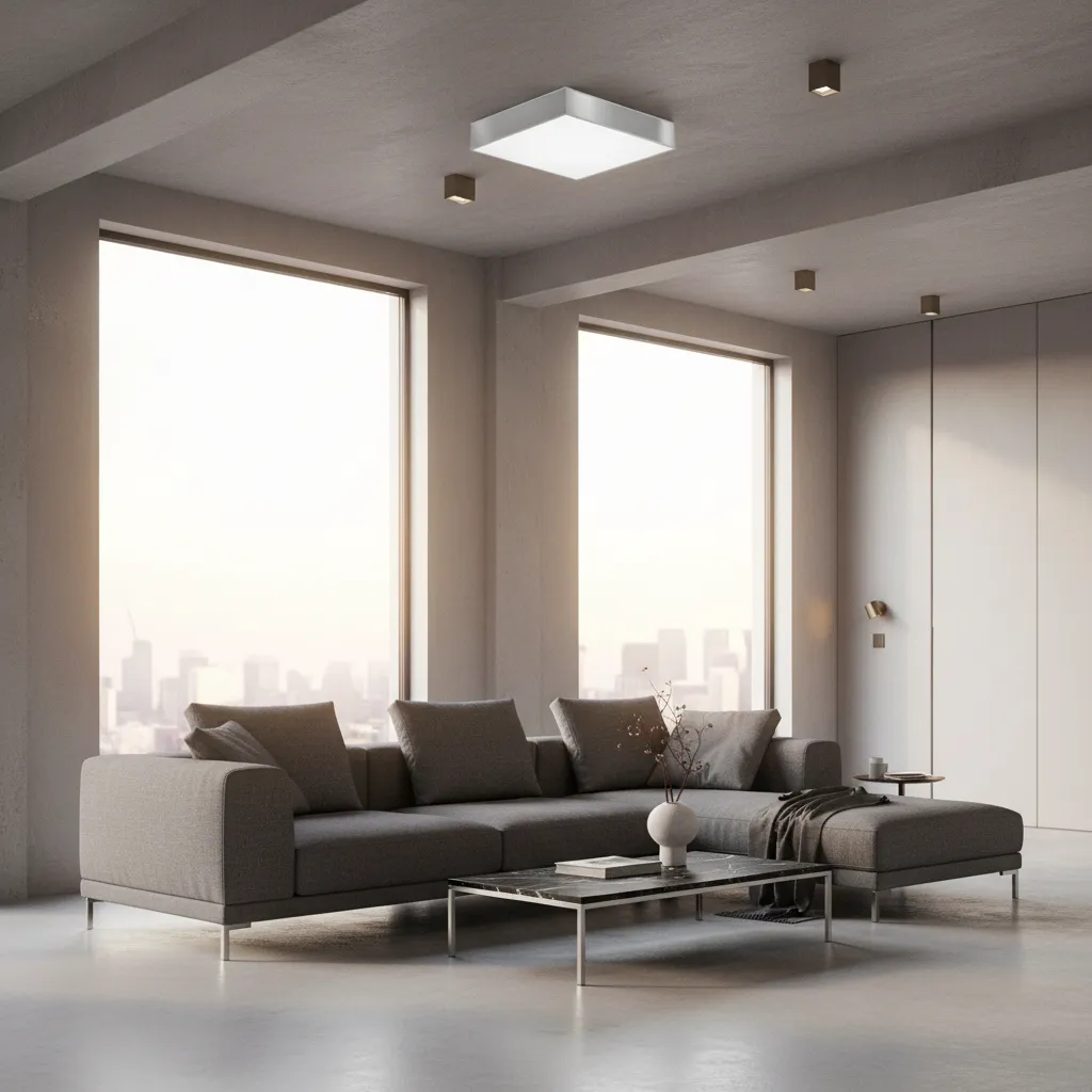 Plafon HORUS 45 szary SL.0140 - Sollux Lighting - obrazek 2