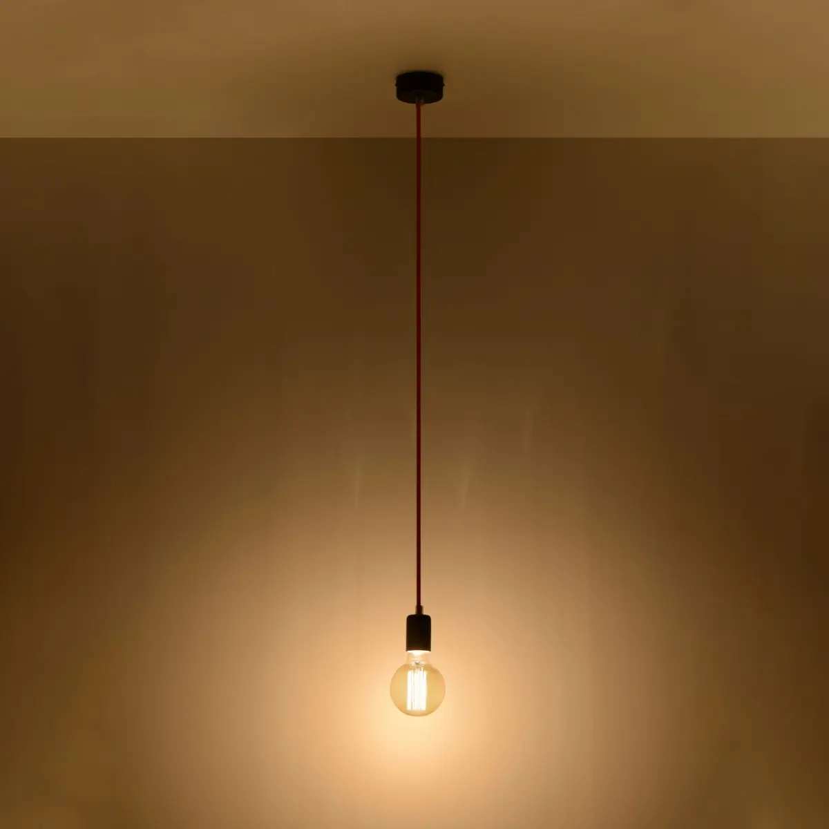 Lampa wisząca EDISON czarna SL.0152 - Sollux Lighting - obrazek 4