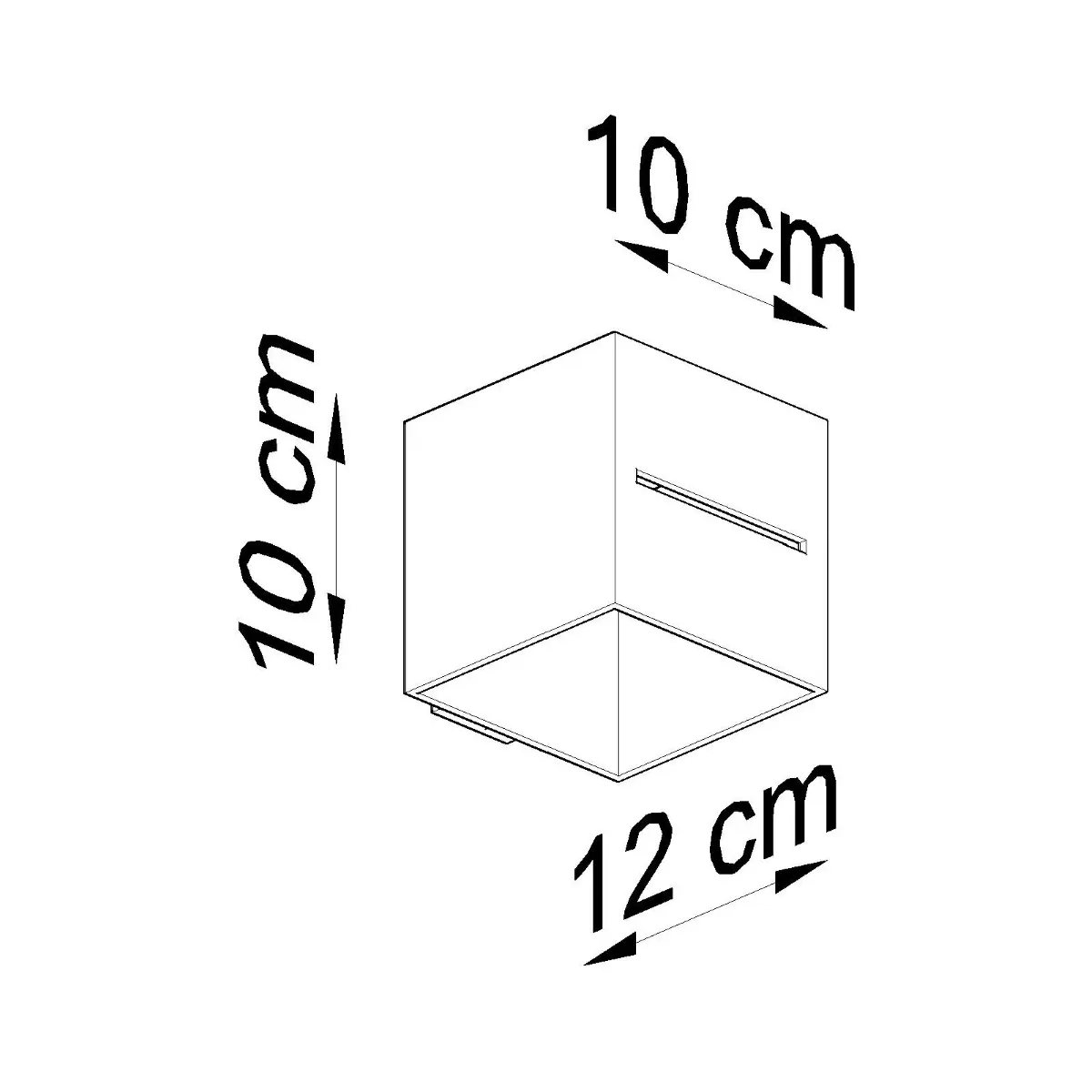 Kinkiet LOBO biały SL.0206 - Sollux Lighting - obrazek 7