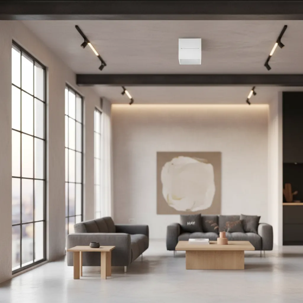 Plafon LOBO biały SL.0209 - Sollux Lighting - obrazek 2
