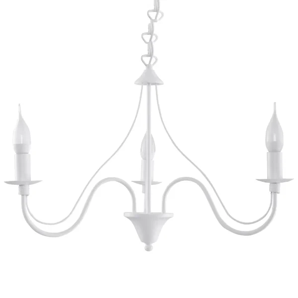 Żyrandol MINERWA 3 biały SL.0213 - Sollux Lighting