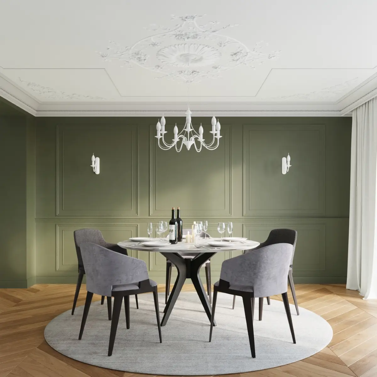 Żyrandol MINERWA 7 biały SL.0215 - Sollux Lighting - obrazek 7