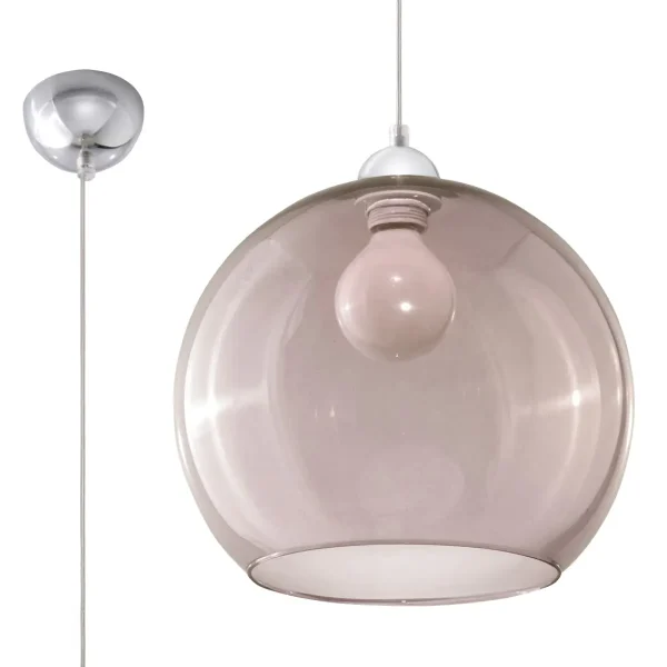 Lampa wisząca BALL grafit SL.0250 - Sollux Lighting