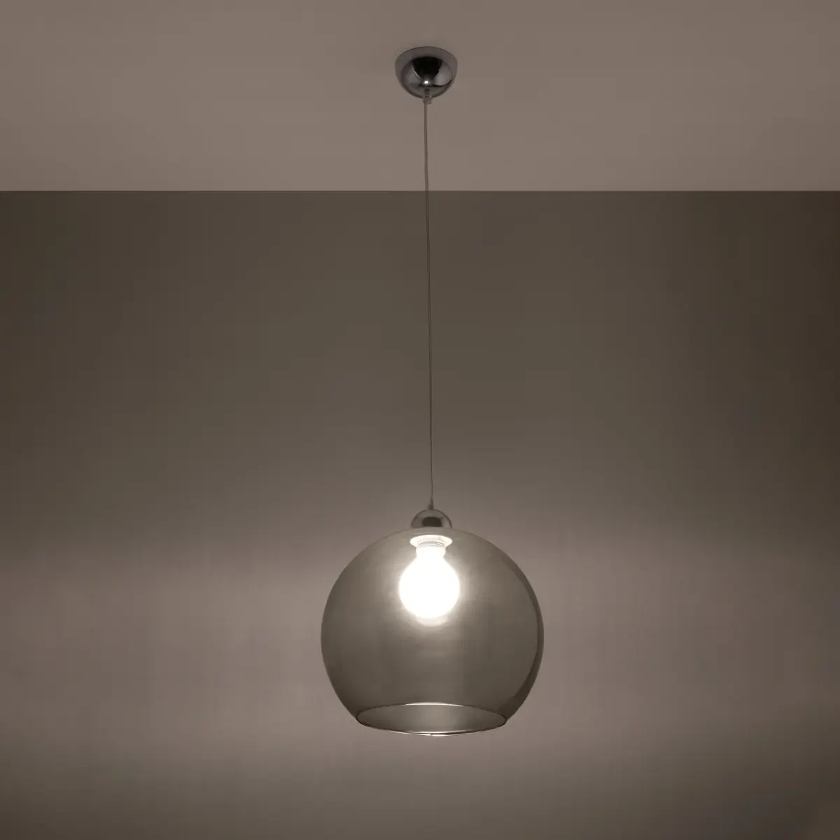 Lampa wisząca BALL grafit SL.0250 - Sollux Lighting - obrazek 4
