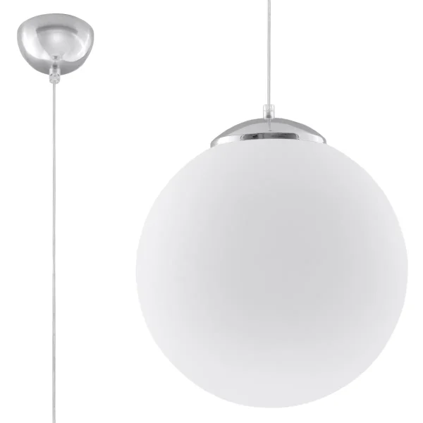 Lampa wisząca UGO 40 chrom SL.0265 - Sollux Lighting