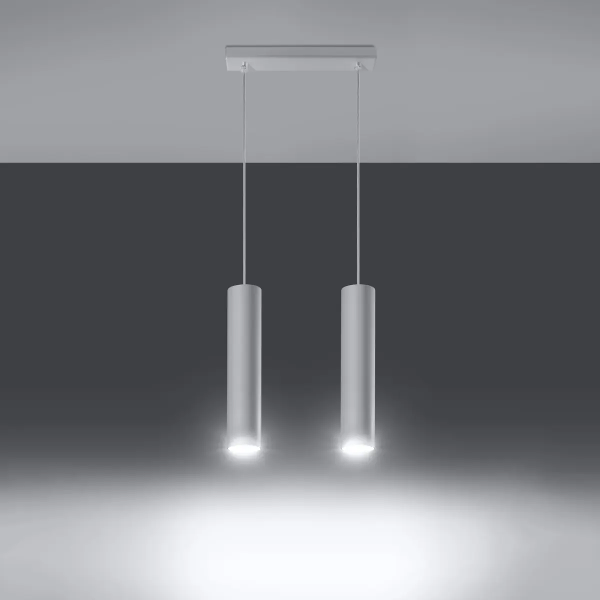 Lampa wisząca LAGOS 2 biały SL.0324 - Sollux Lighting - obrazek 4
