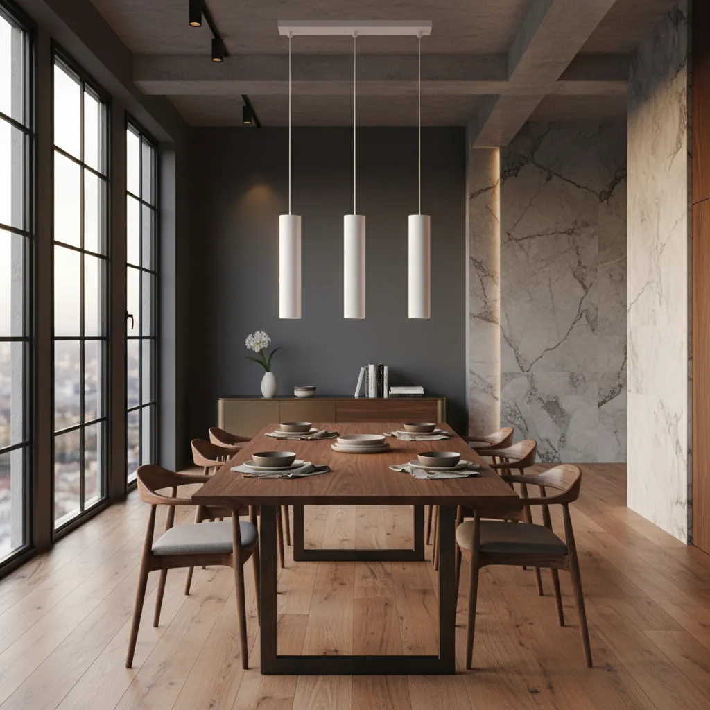 Lampa wisząca LAGOS 3L biały SL.0325 - Sollux Lighting - obrazek 2