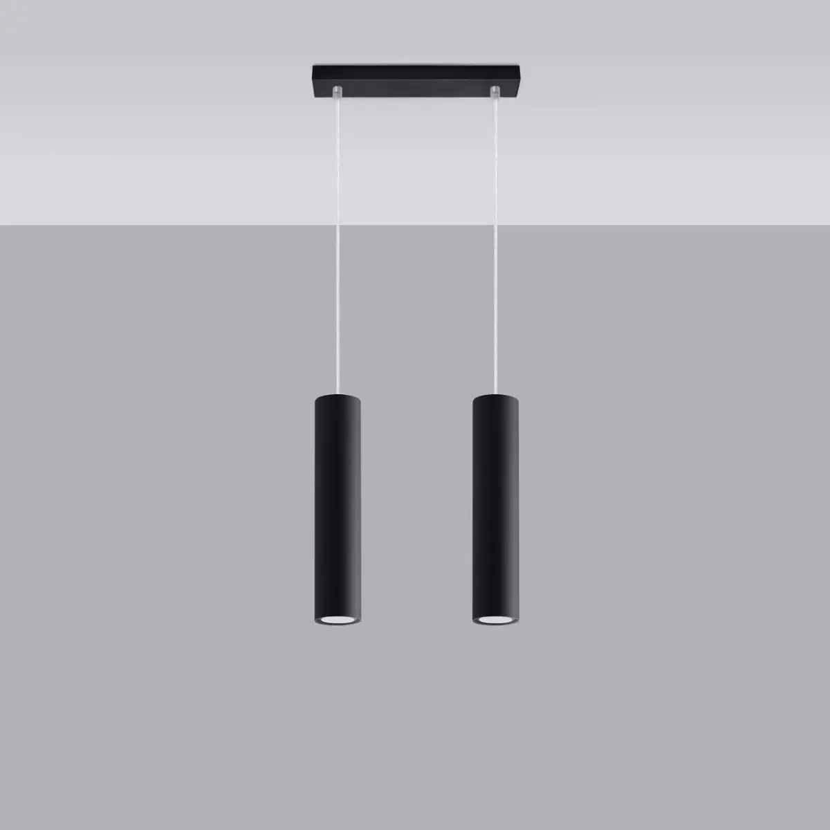 Lampa wisząca LAGOS 2 czarny SL.0328 - Sollux Lighting - obrazek 3