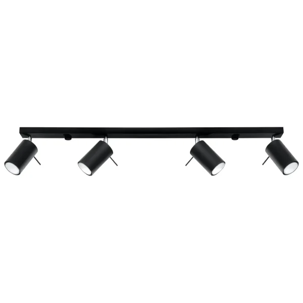 Plafon RING 4L czarny SL.0332 - Sollux Lighting