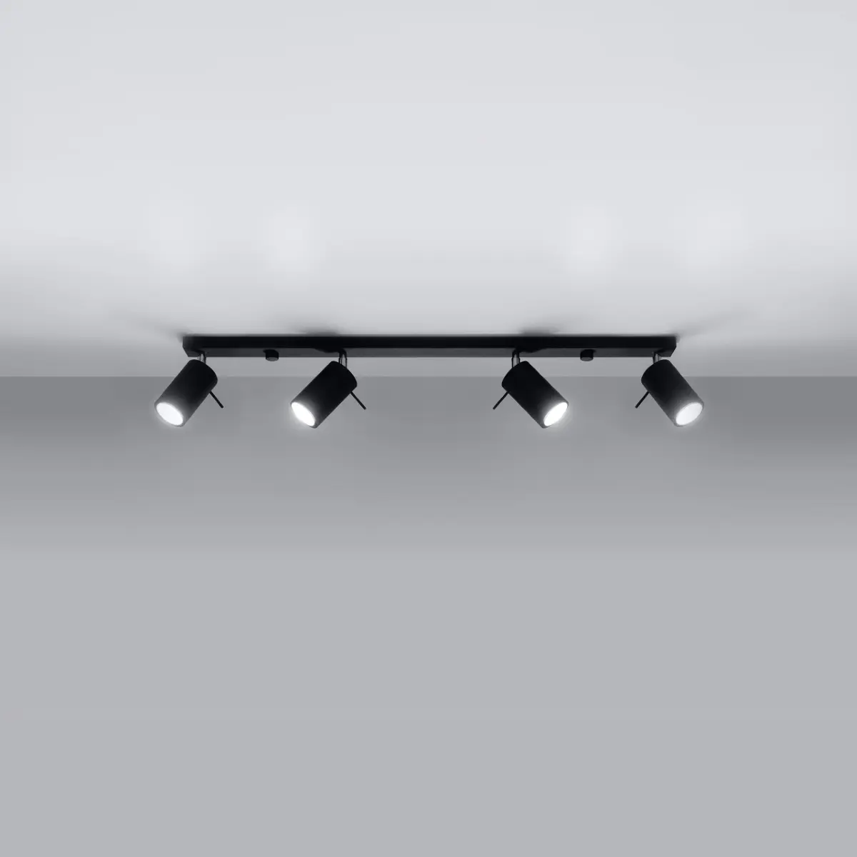 Plafon RING 4L czarny SL.0332 - Sollux Lighting - obrazek 3