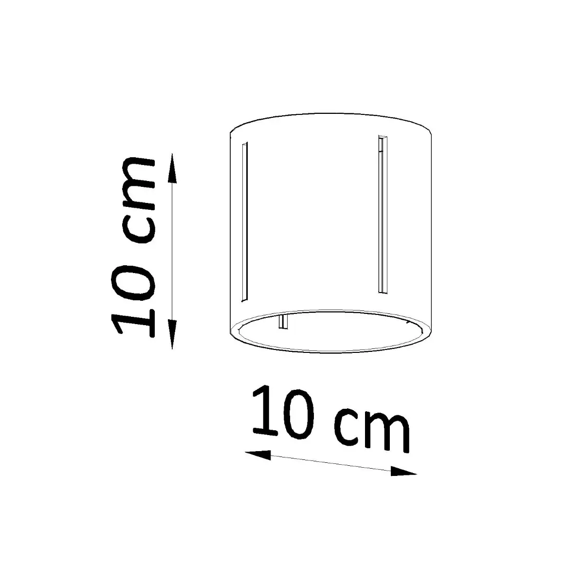 Plafon INEZ biały SL.0355 - Sollux Lighting - obrazek 6