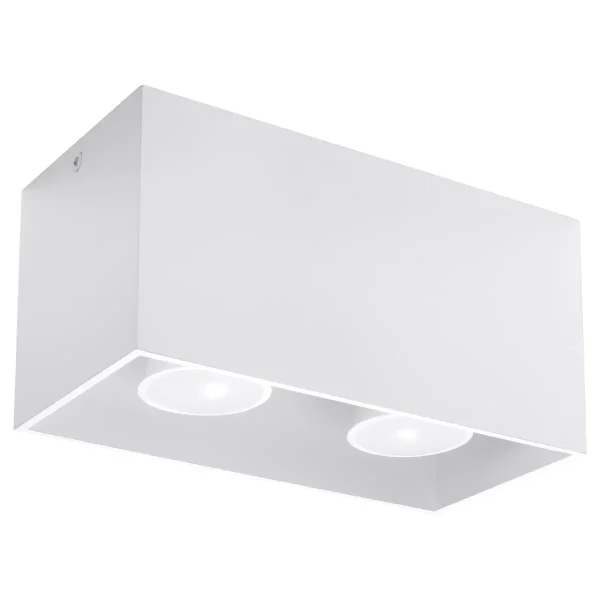 Plafon QUAD MAXI biały SL.0380 - Sollux Lighting