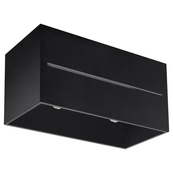Plafon LOBO MAXI czarny SL.0384 - Sollux Lighting