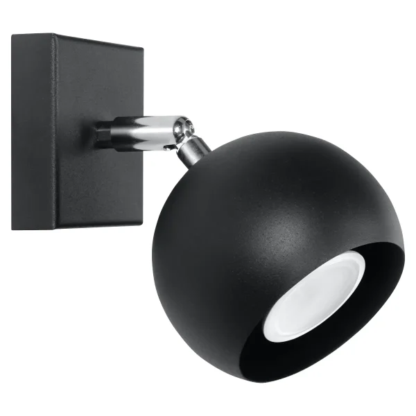 Kinkiet OCULARE czarny SL.0443 - Sollux Lighting