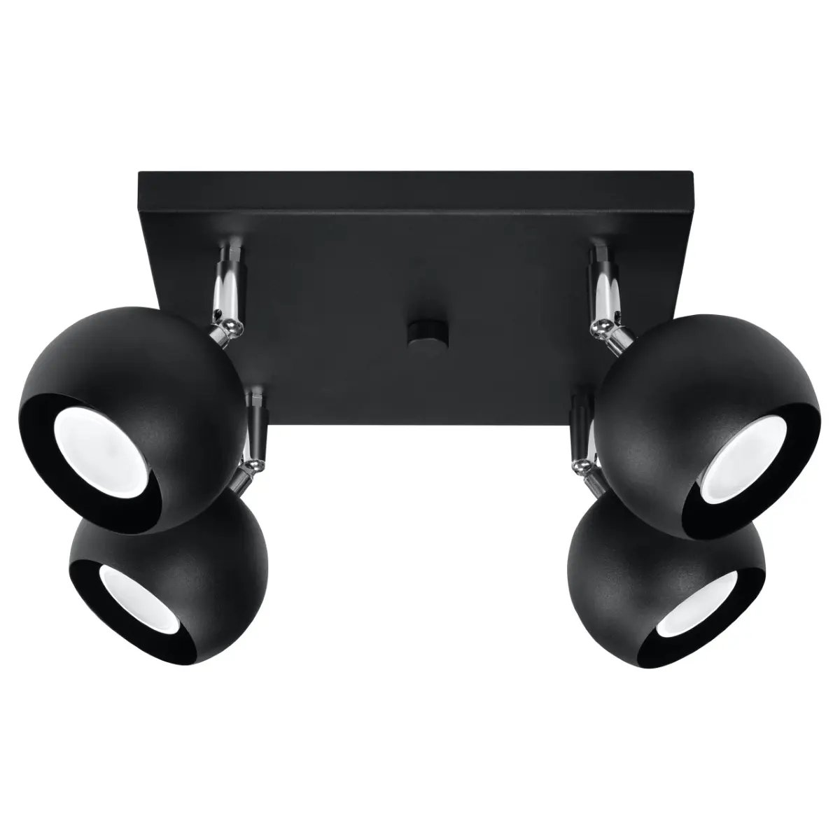 Plafon OCULARE 4 czarny SL.0446 - Sollux Lighting