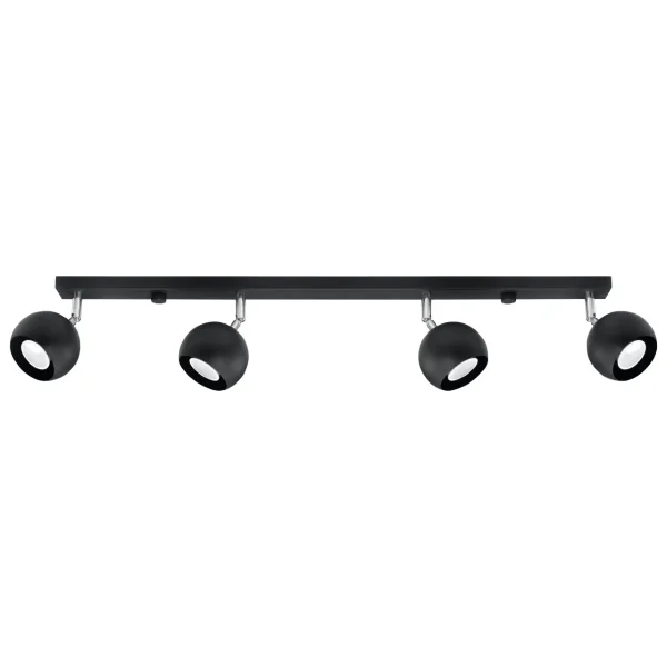 Plafon OCULARE 4L czarny SL.0447 - Sollux Lighting