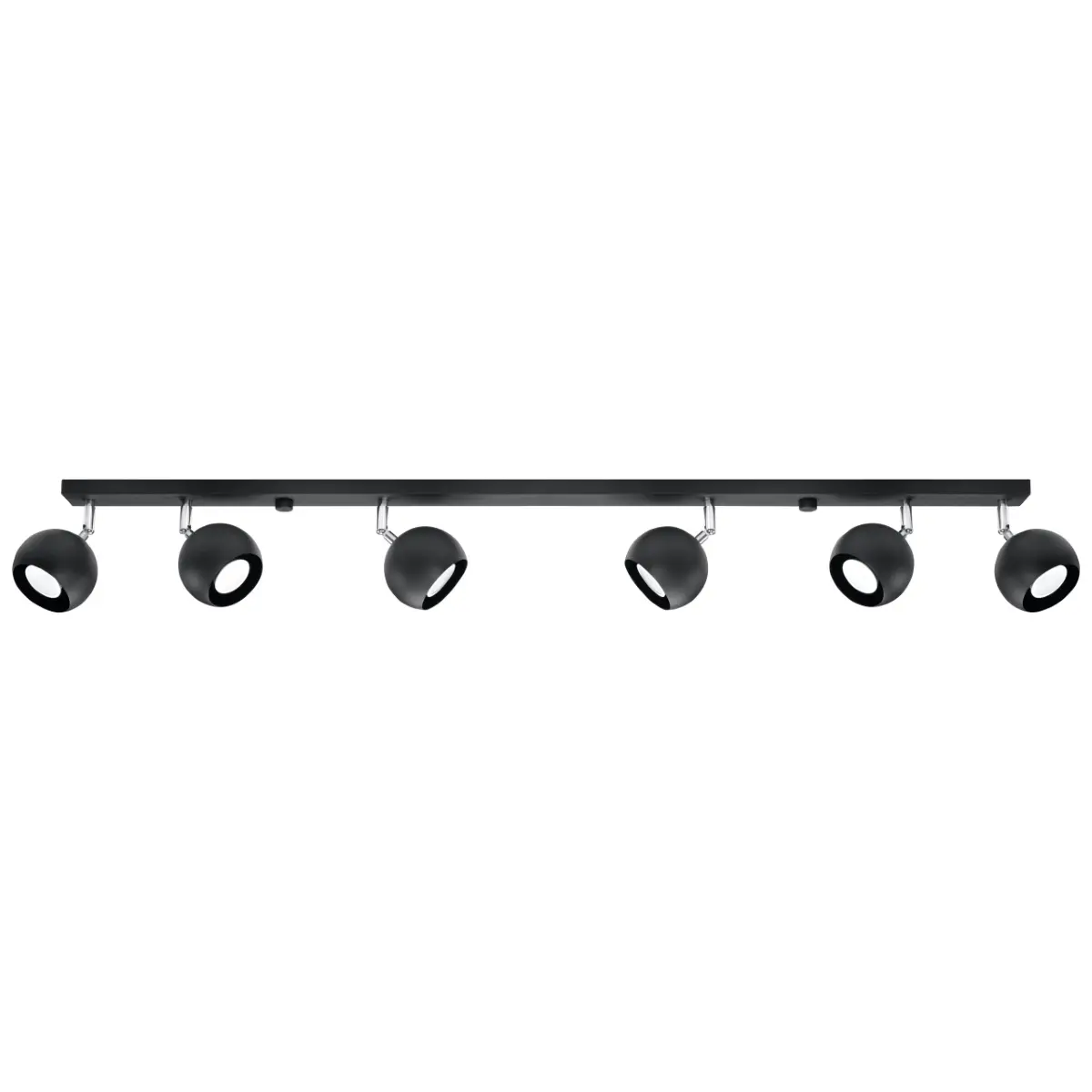 Plafon OCULARE 6L czarny SL.0448 - Sollux Lighting