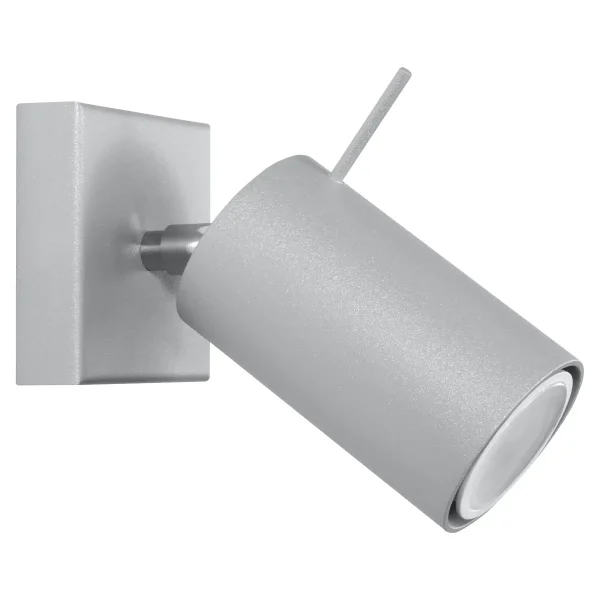 Kinkiet RING 1 szary SL.0449 - Sollux Lighting