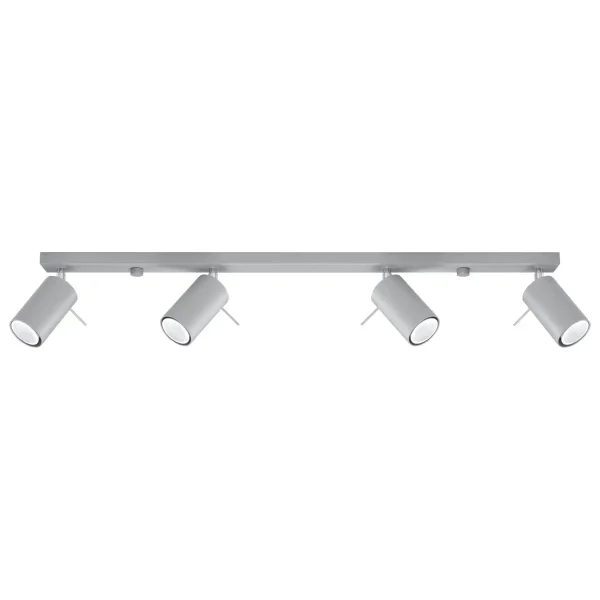 Plafon RING 4L szary SL.0453 - Sollux Lighting