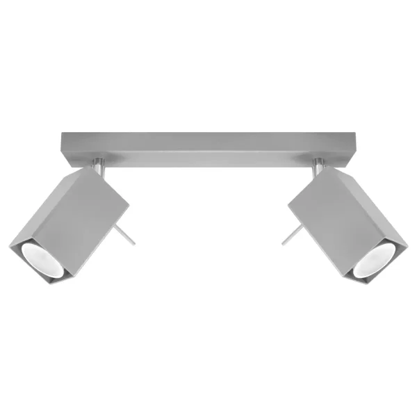 Plafon MERIDA 2 szary SL.0456 - Sollux Lighting