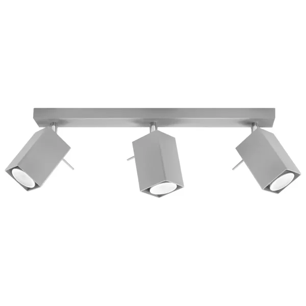 Plafon MERIDA 3 szary SL.0457 - Sollux Lighting