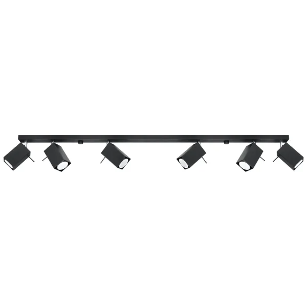 Plafon MERIDA 6L czarny SL.0460 - Sollux Lighting