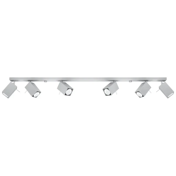 Plafon MERIDA 6L szary SL.0462 - Sollux Lighting