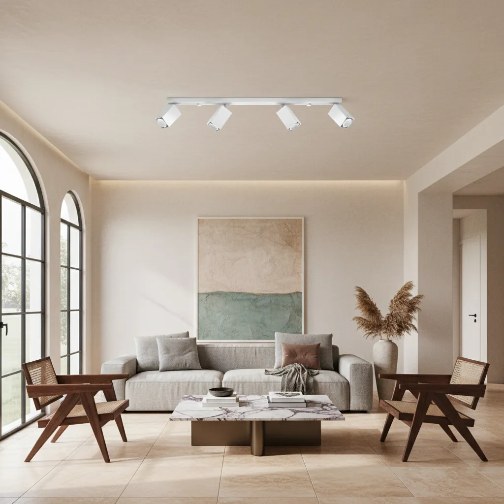 Plafon MERIDA 4L biały SL.0463 - Sollux Lighting - obrazek 2