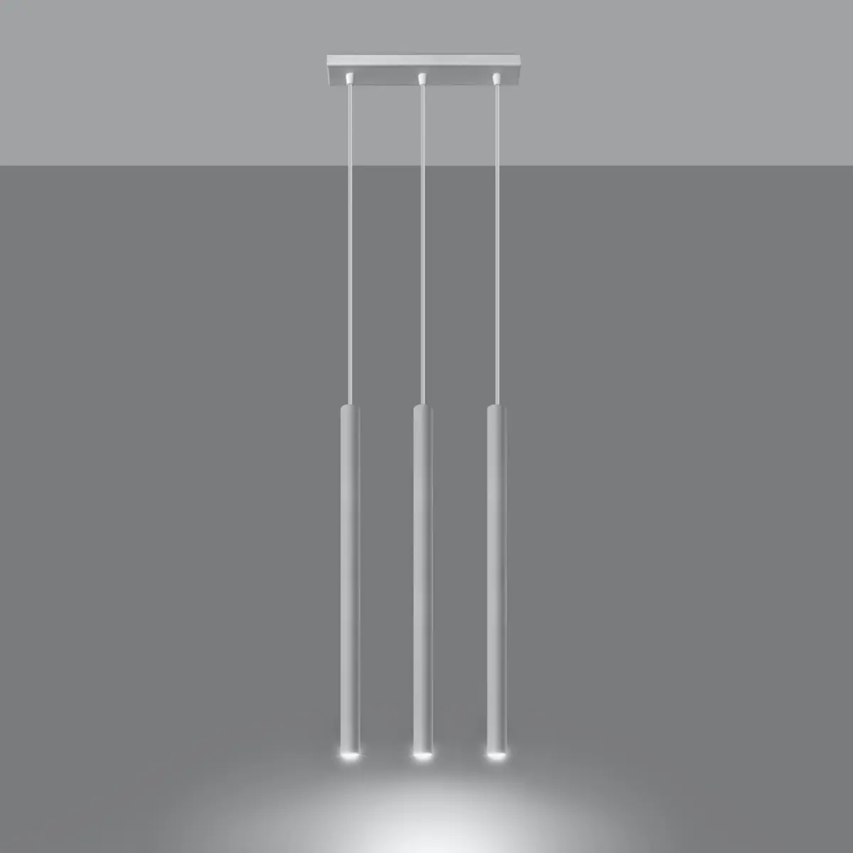 Lampa wisząca PASTELO 3 biała SL.0466 - Sollux Lighting - obrazek 4