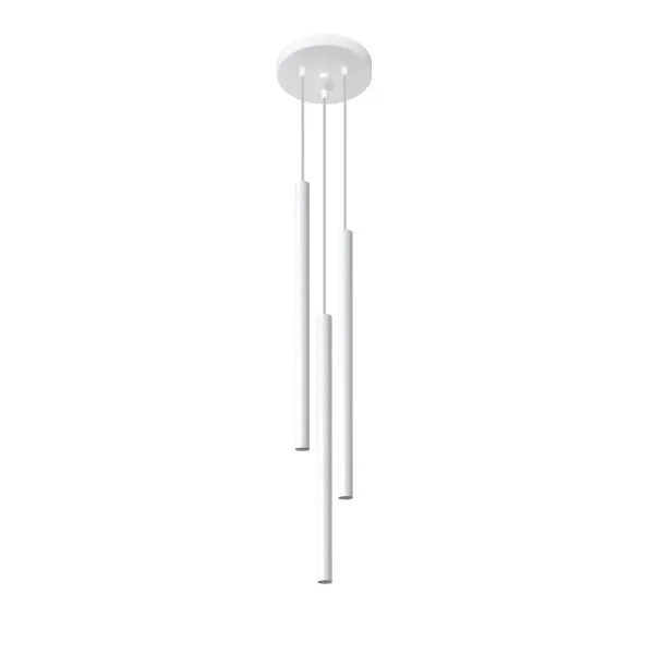 Lampa wisząca PASTELO 3P biała SL.0467 - Sollux Lighting