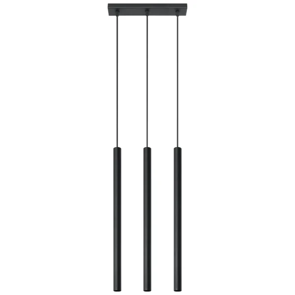 Lampa wisząca PASTELO 3 czarna SL.0470 - Sollux Lighting